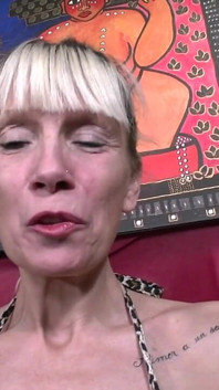 Amazong 60 Year Old Cougar Sucks My Fat Cock 5197