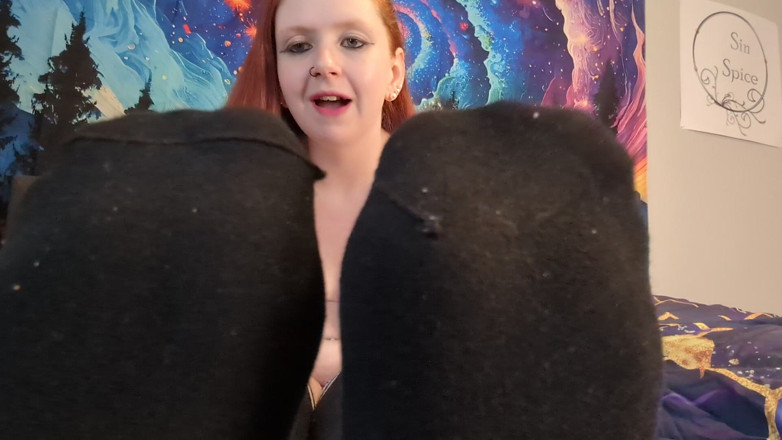 Sin Spice by Sophia Sinclair and Jasper Spice: Foot Job with My Thigh Highs