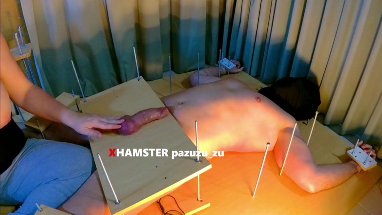 Pazuzu_zu: Feet tickling + cbt + tease handjob + ruined orgasm + post orgasm