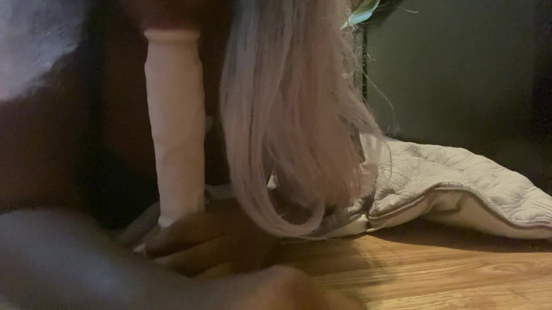 Kaylah Rose: Blowing my 10.5 dildo