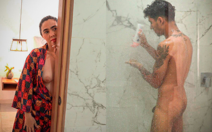 Sarah Black: Macecha s velkým zadkem skončí šukáním svého štíhlého nevlastního syna poté, co...