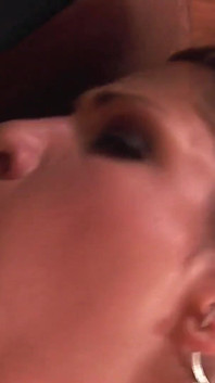 very good slutty girl getting fucked in her pussy and ass by two with the final swallow