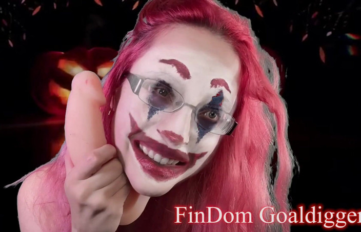 FinDom Goaldigger: Cadılar bayramı taşakları kesme