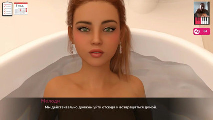 3DXXXTEEN2 Cartoon: Girl in the bathroom footjob a guy's cock - 3D porn - cartoon...