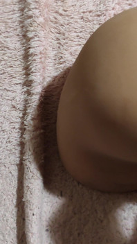 Spitting and Fucking an Anal Toy with Dildos with Pleasurable Moaning