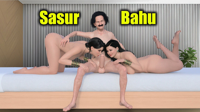Your Savita bhabhi: 德西印度性感的bahu meena被她的公公发现