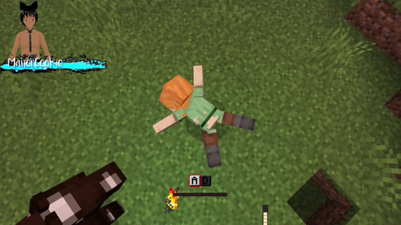 Manor Cookie: Minecraft Mod Needs of Nature - Steve and Alex Masturbating and...