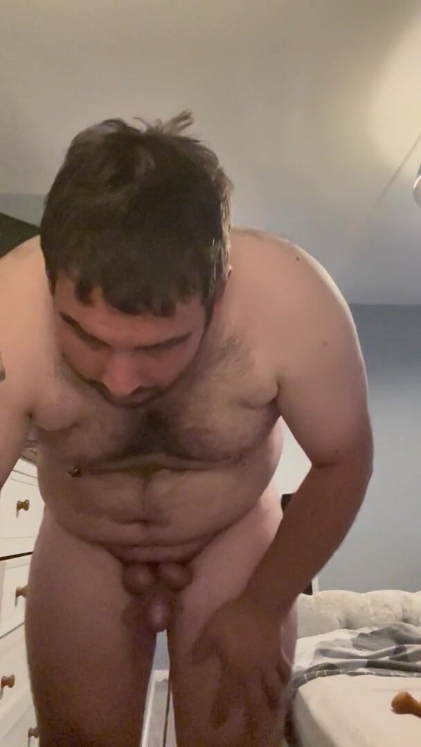 Shaun Cbt: Kuk och boll med Butt Plug och Sissyfication crossdressing nippelklämmor