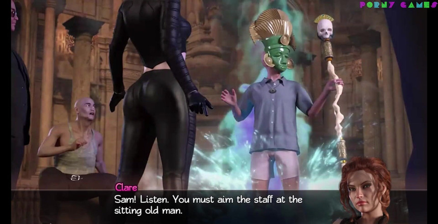 Porny Games: 나디아의 보물 v.87061 - 자유를 위한 마지막 의식 (3)