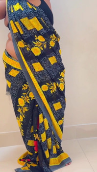 Big Ass & Huge Strong Boobs Desi Hot Maid Wearing Saree & Blouse in Arabian Hotel!