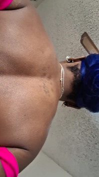 Blue Nastie in Pink