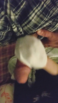 Sexy Little White Ankle Sockjob Sock Handjob
