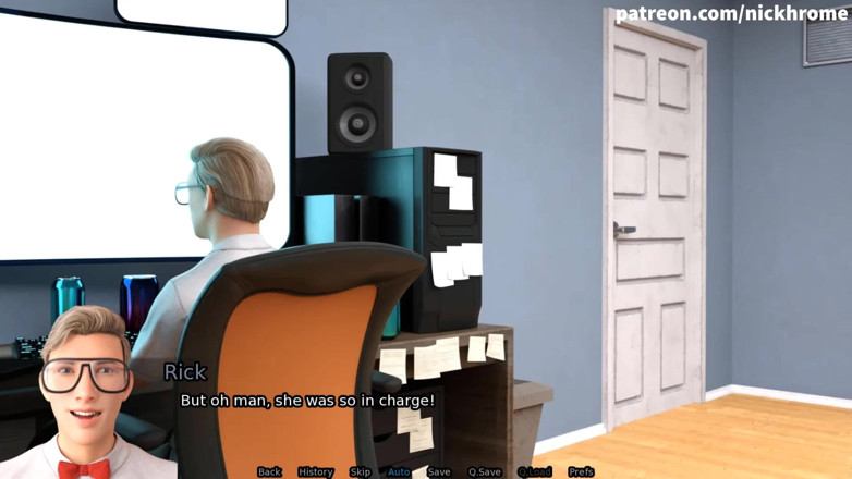 Visual Novels: SexBot 74 - all the cum out for you