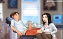 Cartoon Universal: Summertime saga part 158 - asian teacher impressed ( French sub )