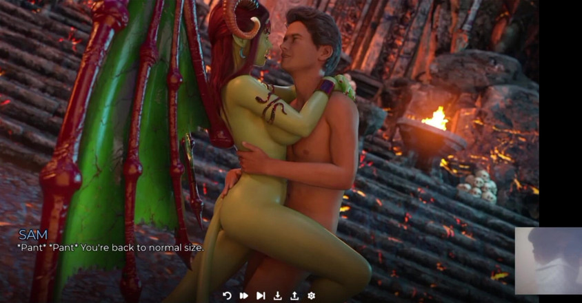 Dark Sam: I Hard Fuck a Demon Succubus! I Deepthroat Her and...