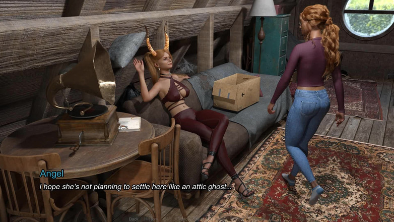 Futavision: Angel's love: ragazza carina nel suo modo di trasformarsi in...