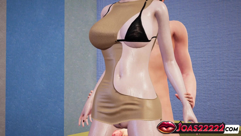 Joas22222: Lucy con un corpo perfetto: thighjob hentai 3d bagnato Fetish pov...