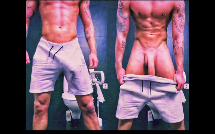 Fabreth films: I Couldn't Hide My Huge Bulge at the Gym