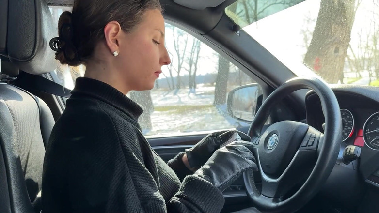 Hottie goddess: 가죽 여신: 딥 퍼프와 도로 제어