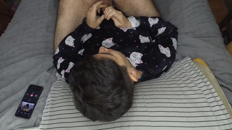 TheArtOfCum: Branlette et éjaculation dans la bouche avant de se coucher
