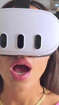 I Tricked My Latina Stepmom with a VR Headset, Lexis Star