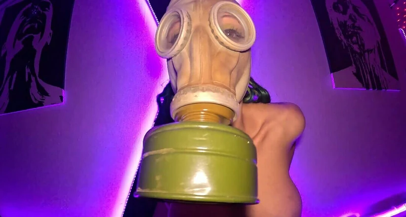 EdgesOfReality: Controle respiratório da máscara de gás - orgasmo da máquina de...