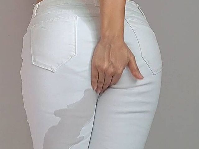 White Jeans and Panty Pee (Cherry Thai)