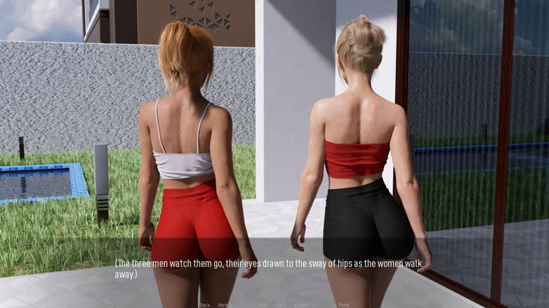 Dirty GamesXxX: Shared Desires: Positive Energy with the Swingers by the Pool -...