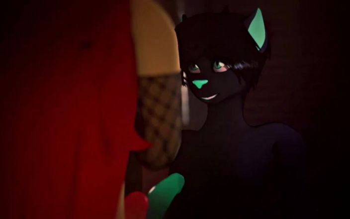 Velvixian 3 Furry: Sledge e Sam ficam ocupado em uma lanchonete (sexo peludo)