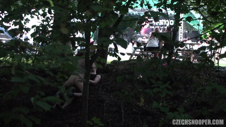 Czech Snooper: Czech Snooper 4 Festival Slut Fucked in Public During an Exhibitionist...