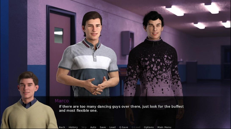 Gay Amaran: Freshmen kroppsövning spel del 19