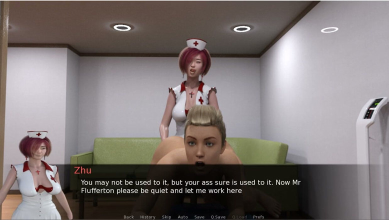 XXX Games Bunk - Trans: Futa Groves - gameplay - jeu de rôle - une tapette à gros cul...