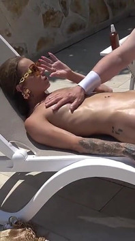 Spanish Sun Oil Me Punishments