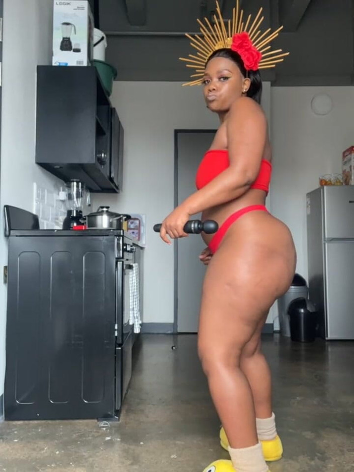 Big black clapping booties: Дрочить мою величезну дупу в сексуальній нижній білизні, епізод 111112