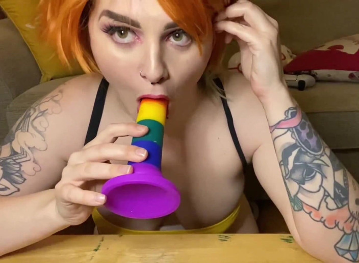EeveeXo: Misty Gives a Blowjob