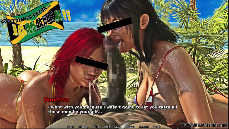 Wickedgammes studio: 彼女が異人種間のスリーサムを望んでいます!(パート7)