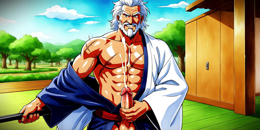 Erotic Man: Anime und Manga inspiriertes erotisches mann-kunst-set