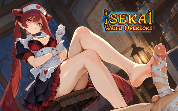 Adult Games by Andrae: Isekai: Waifu Overlord Gameplay Parte 13 - Stanza N. 69: Massaggio Feticismo Del...
