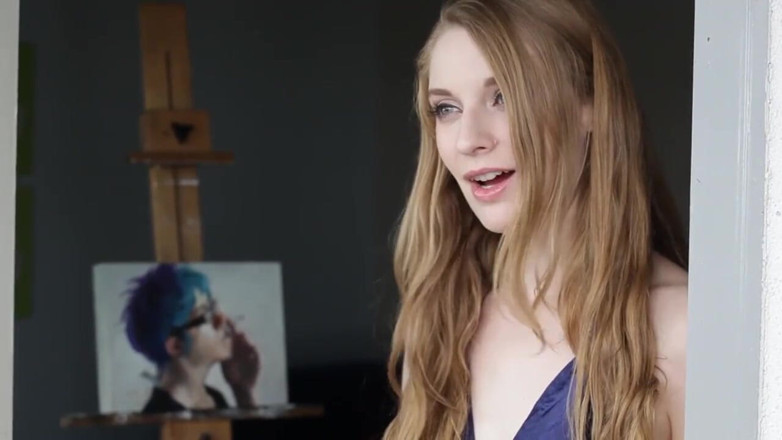Lesbian Illusion: Young blonde seduces her mother-in-law