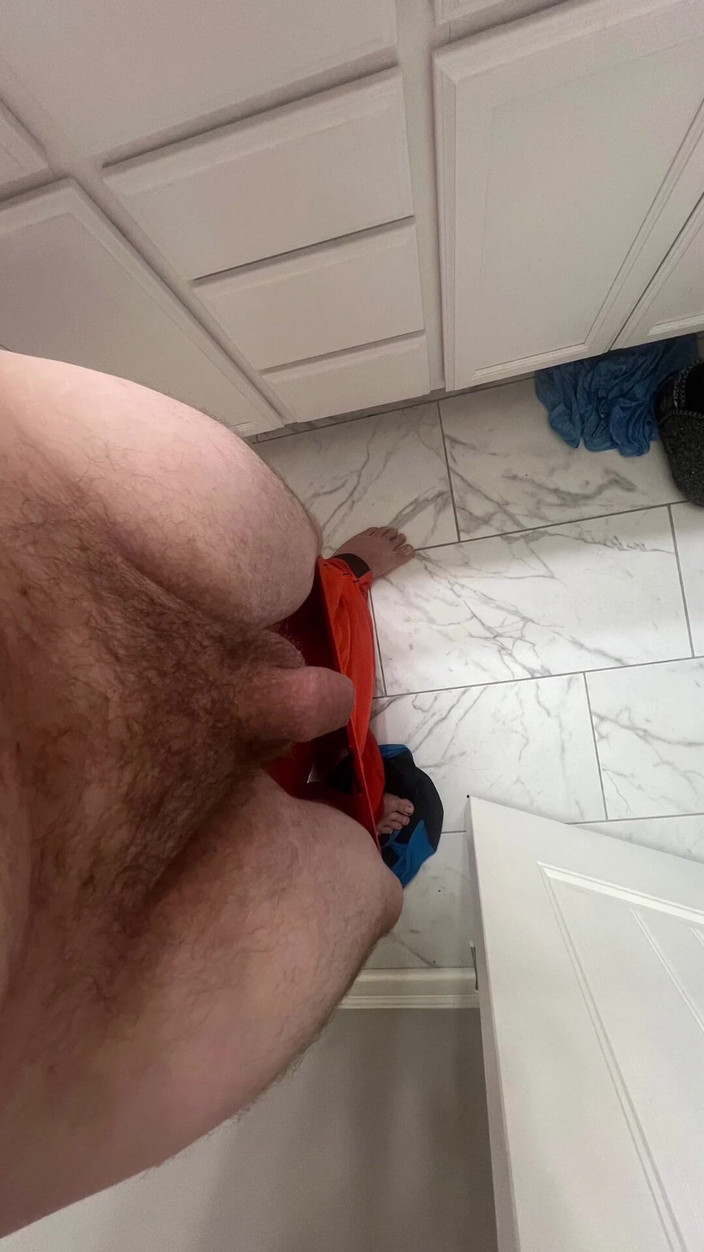 Dick Pants: Jacking off