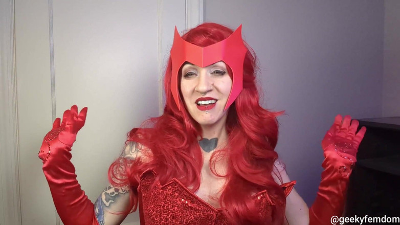 Geeky Femdom: Wandavision- Krympt av Scarlet Häxan
