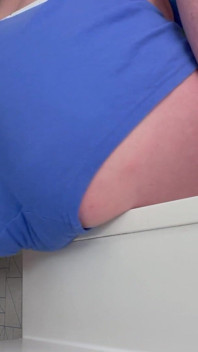 Humping Bathroom Counter in Hotel