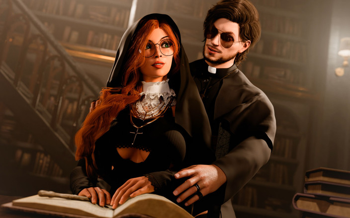 Adult Games by Andrae: Sisters in Sin Gameplay Parte 5 - La Lussuria Si Avvicina a...