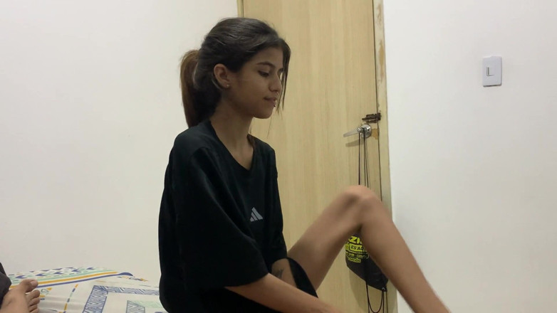 TUflacasex123: Touching Me in the Evening Hours My Stepsister Arrives Wanting...