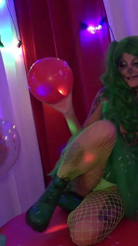 Lily Kink Meets the Balloon Loving Green Cock Crazed Clowns