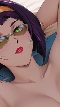 Faye Valentine Se Transforme En Sexe À La Plage. Faye Valentine, Cosplay Hentai