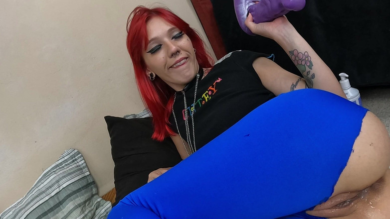 SatanicCandy: Godzilla memusnahkan dubur kecil molek sehingga Prolaps sempurna