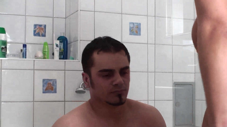 Femdom Austria: Slapping in the bathroom