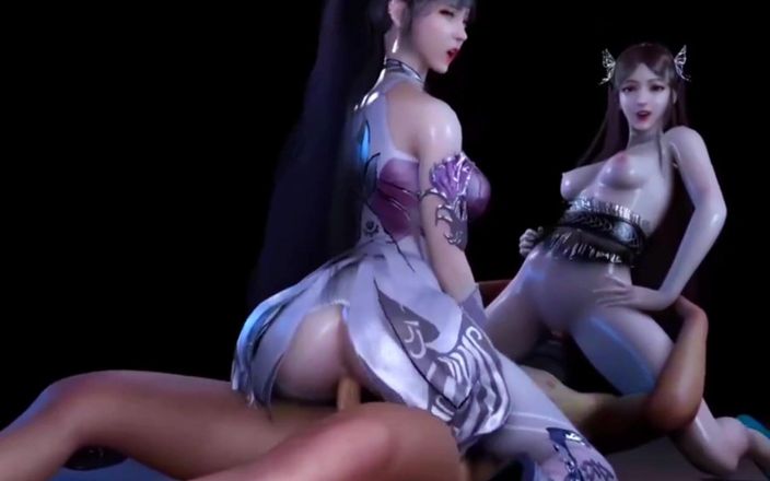 Soi Hentai: Young Princess Get Group Sex with the Comanders - 3D Animation V544