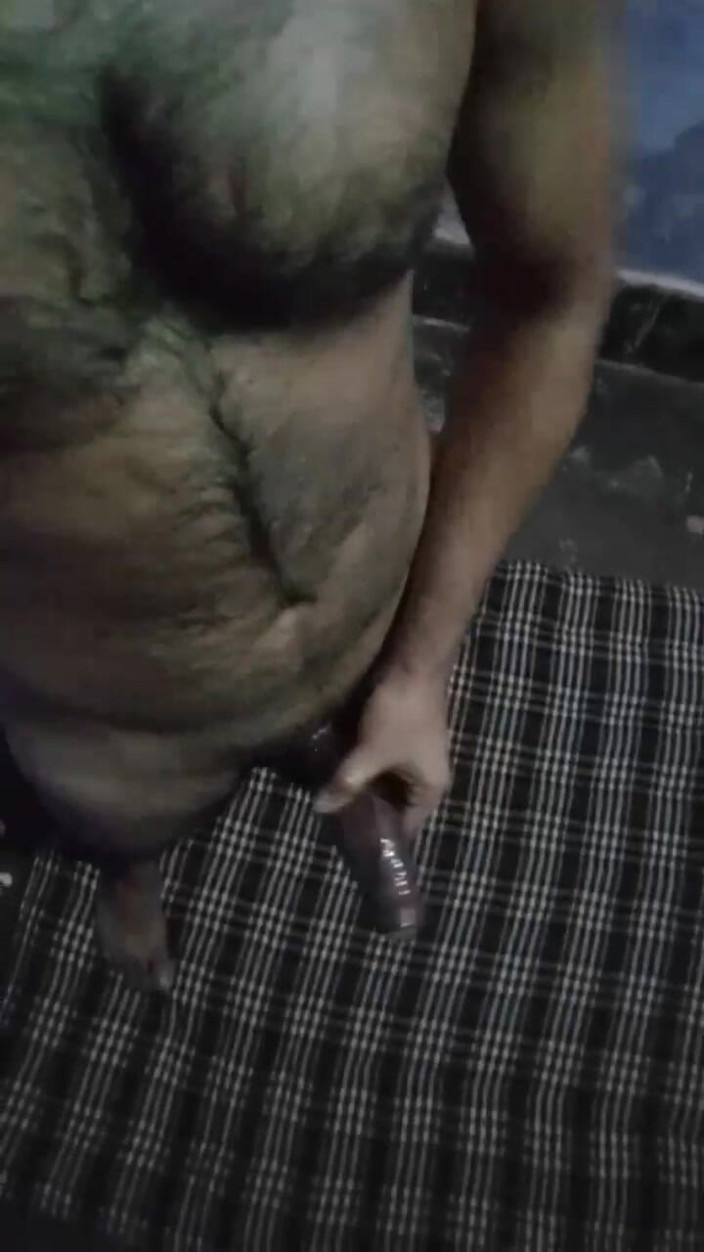 Raaz26d: Hunk Boy Masturbating His Big Dick for Sexy